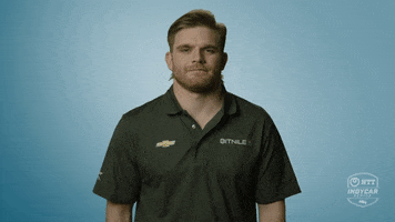 Conor Daly Shrug GIF by INDYCAR