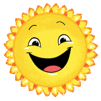 sun wink Sticker by Canticos World