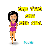 Girl Dancing Sticker by Bobble