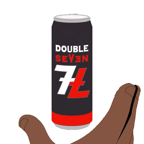 Energy Drink Illustration Sticker by Double Seven