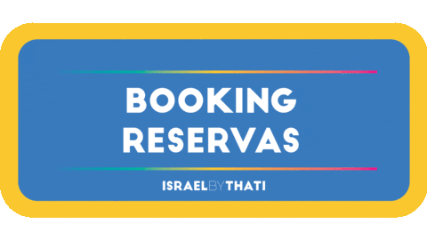 Turismo Booking GIF by Israelbythati