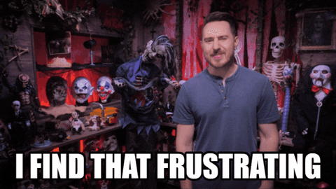 Frustration Kill Count GIF by Dead Meat James