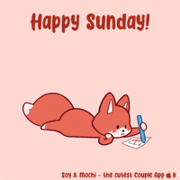 Happy Sunday Sun GIF by SoyandMochi