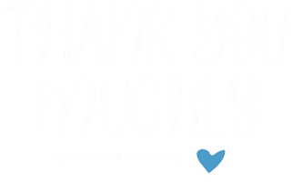 Thank You So Much Sticker by By the Brook Creations