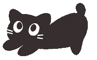 Cat Blinking Sticker by IN-TEX