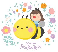 Beebooland Sticker by The Overtee