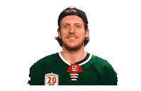 Happy Jonas Brodin Sticker by Minnesota Wild