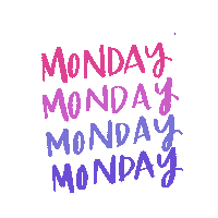 Monday Sticker