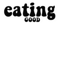 Eating Right Good Food Sticker