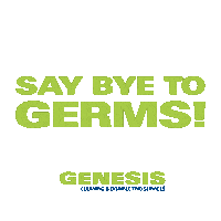 genesiscleanup genesis germs germ genesiscleanup Sticker