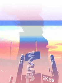 gif art post digital GIF by Caitlin Burns