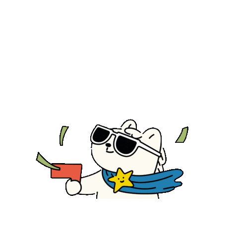 JeonjuUniversity giphygifmaker money flex rich Sticker