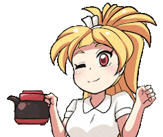 Coffee Tea Or Me Flirt Sticker by Jin