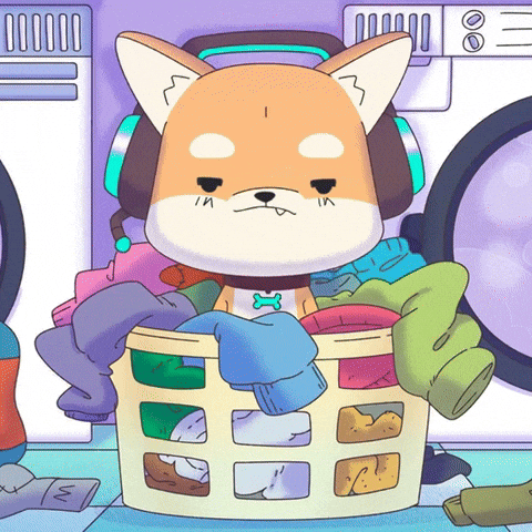 Drying Laundry Day GIF by WUFFI