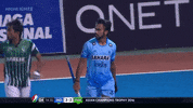 field hockey india vs pakistan GIF by bypriyashah
