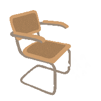 Decor Chair Sticker by Bash Clothing