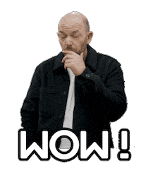 Paul Scheer Wow Sticker by Dark Web