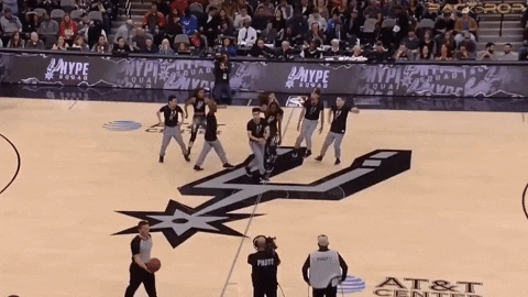 SeleneMejia giphygifmaker spurs hype squad landro rodas guatemala GIF