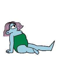 Illustration Sun Sticker