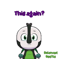 Bug Eye Roll Sticker by VeeFriends
