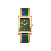 laCalifornienne time watch clock stripes Sticker
