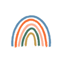 Rainbow Boho Sticker