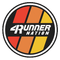 trail4r toyota 4runner trail4r 4runnernation Sticker