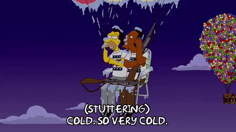 Floating Season 20 GIF by The Simpsons
