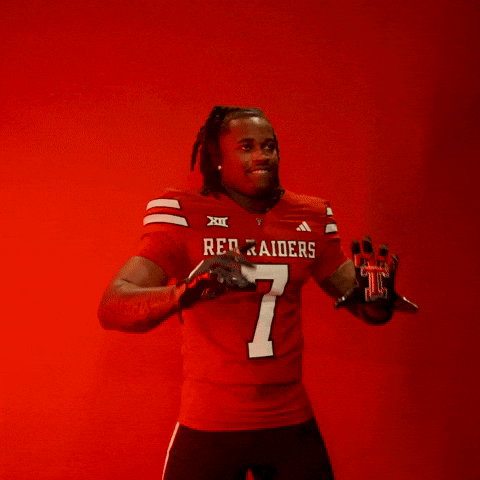 Terrance Carter GIF by Texas Tech Football