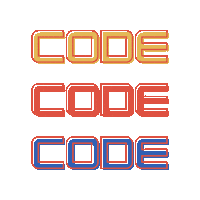 codificaed code tecnologia programming program Sticker