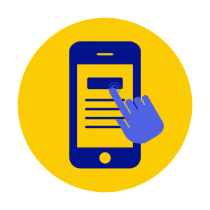 cajucreates giphyupload mobile iphone search Sticker