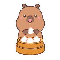 Hungry Dim Sum Sticker