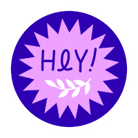 Look Hello Sticker by mlnbgr