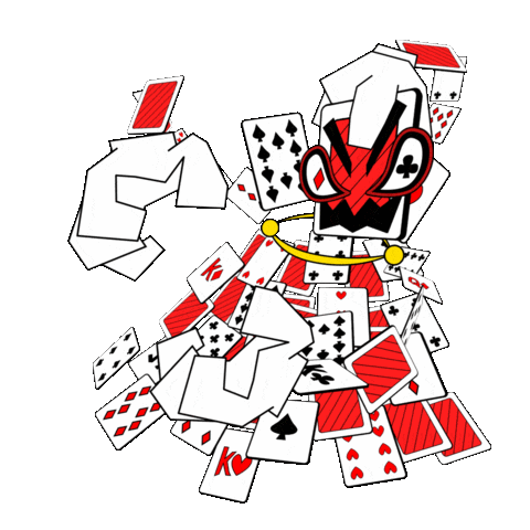 Animation Card Sticker by Aswoood