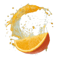 orange juice Sticker by Almdudler