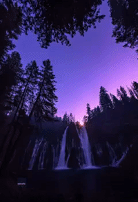 Magical Milky Way Timelapse Filmed at California State Park