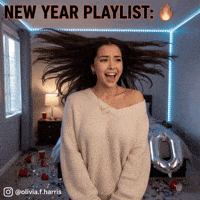 New Year Girl GIF