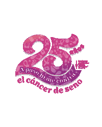 Cancer 25Aniversario Sticker by Sociedad Americana Contra el Cáncer de Puerto Rico