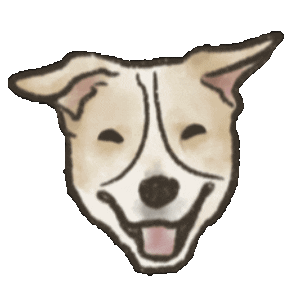 Dog Drawing Sticker