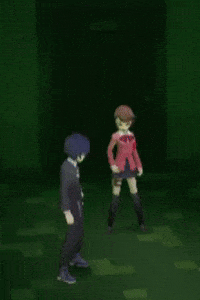 Scared Persona 3 GIF