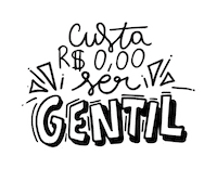 amanda5lima lettering kind kindness gentil Sticker