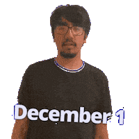 December 1 Sticker