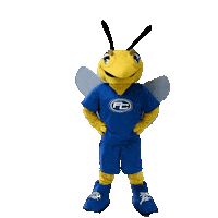 Buzzy Sticker by Fullerton College
