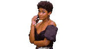 Erika Januza Eye Roll Sticker by Salon Line