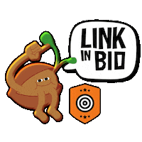 Link Growing Sticker by Kannabia Seeds