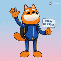 Skydiving Waving GIF by BONK