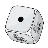 Dices Ivar Aasen Sticker by Det Norske Teatret