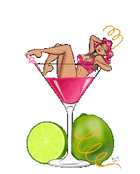 pillowtalkpinups happy party pink celebrate Sticker