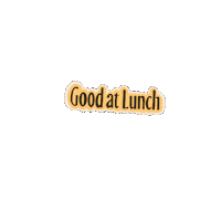 Lunch Sticker