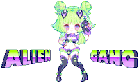 Alien Sticker